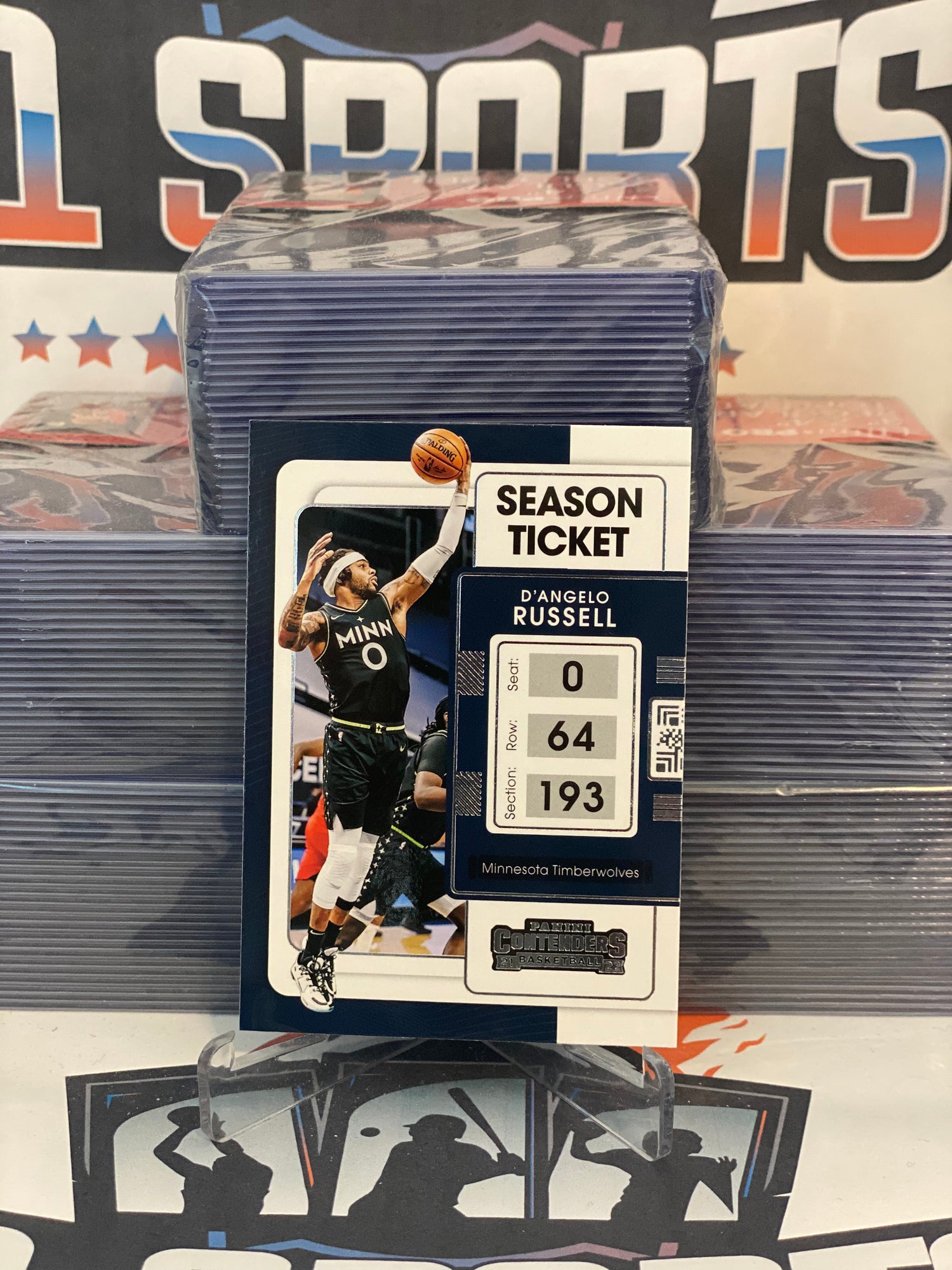 2021 Panini Contenders D'Angelo Russell #93