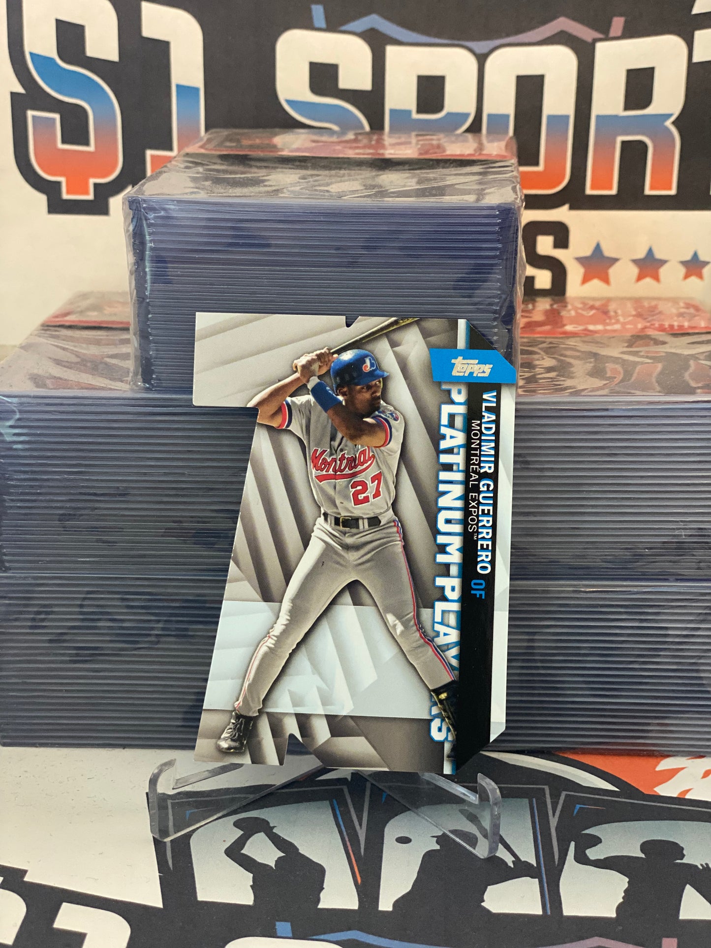 2021 Topps (Platinum Players) Vladimir Guerrero Sr. #PDC-32