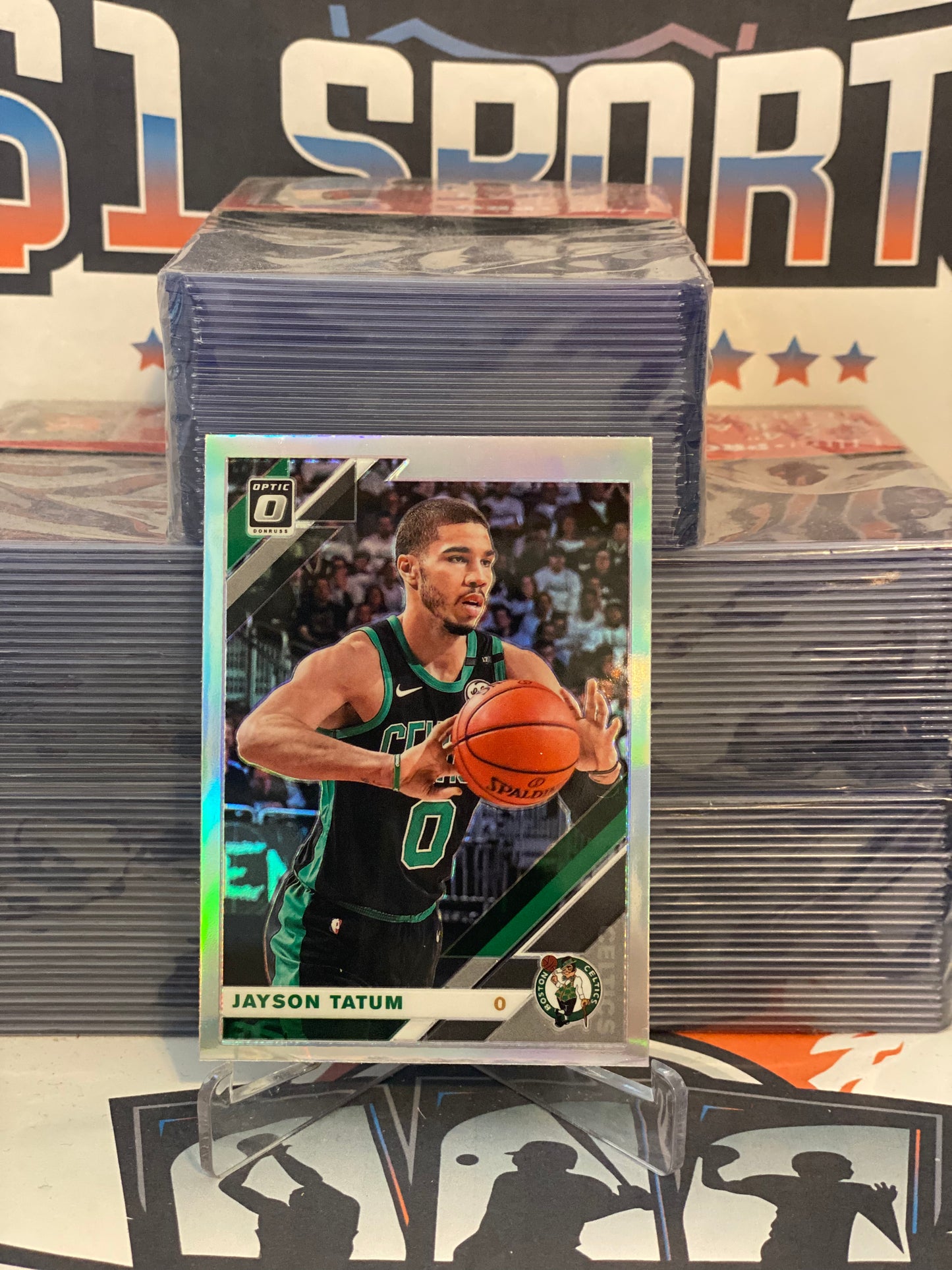 2019 Donruss Optic (Holo Prizm) Jayson Tatum #82