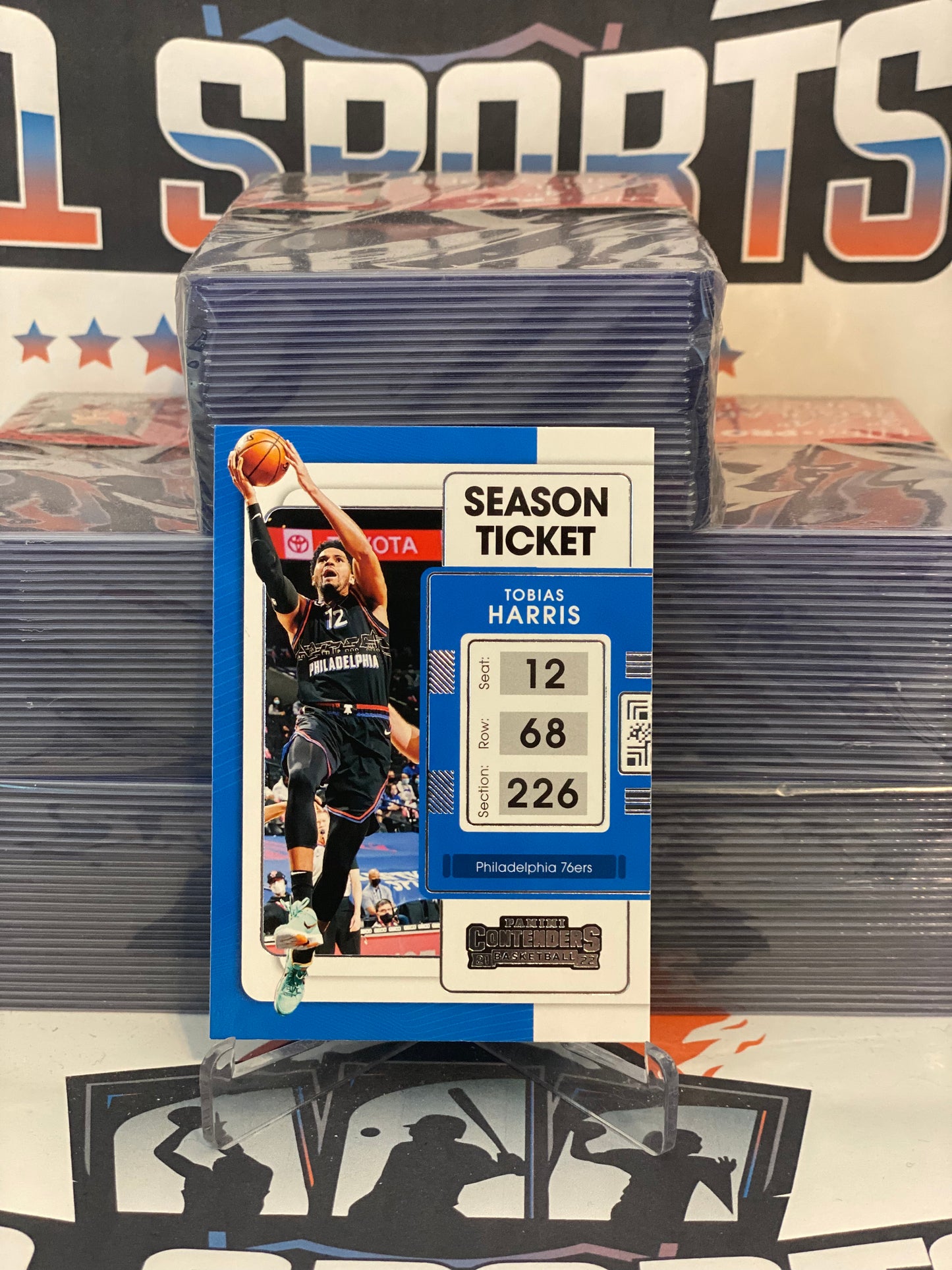 2021 Panini Contenders Tobias Harris #87