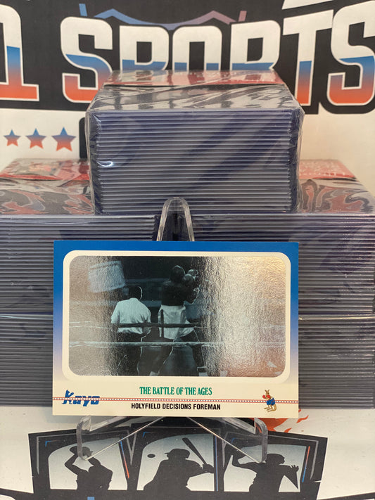 1991 Kayo (Holo, The Battle for the Ages) George Foreman & Evander Holyfield #100