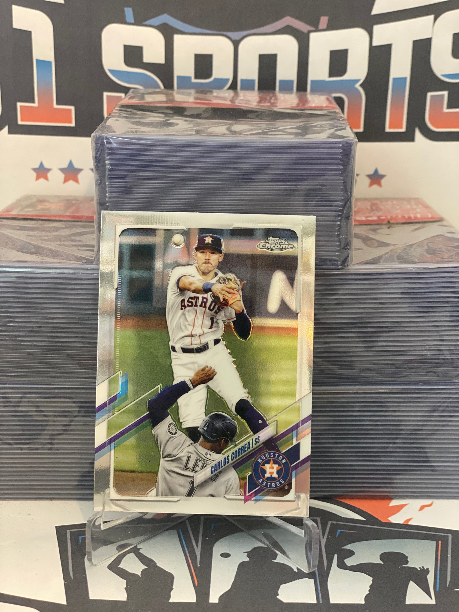 2021 Topps Chrome Carlos Correa #172