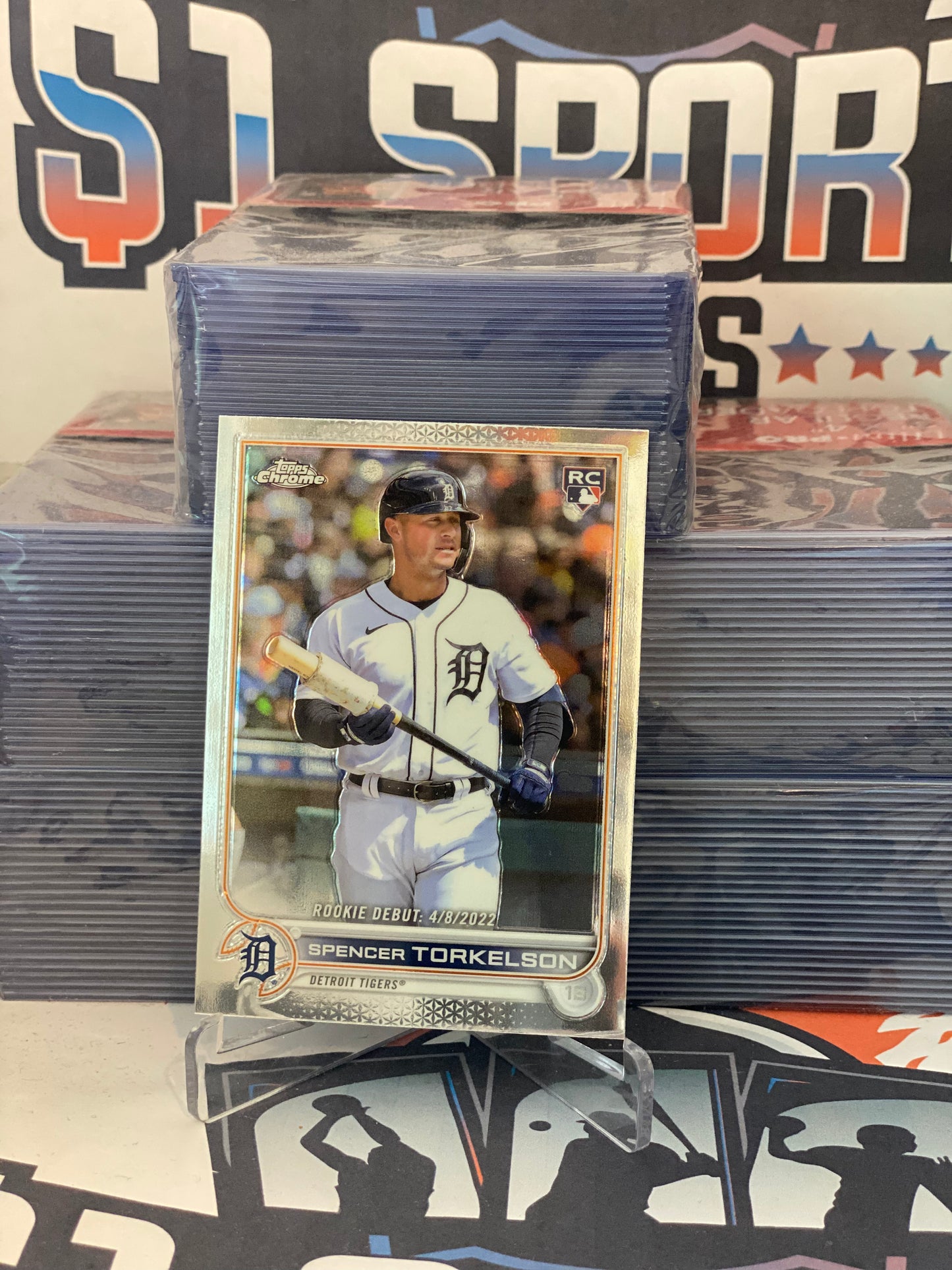 2022 Topps Chrome Update (MLB Debut) Spencer Torkelson Rookie #USC157