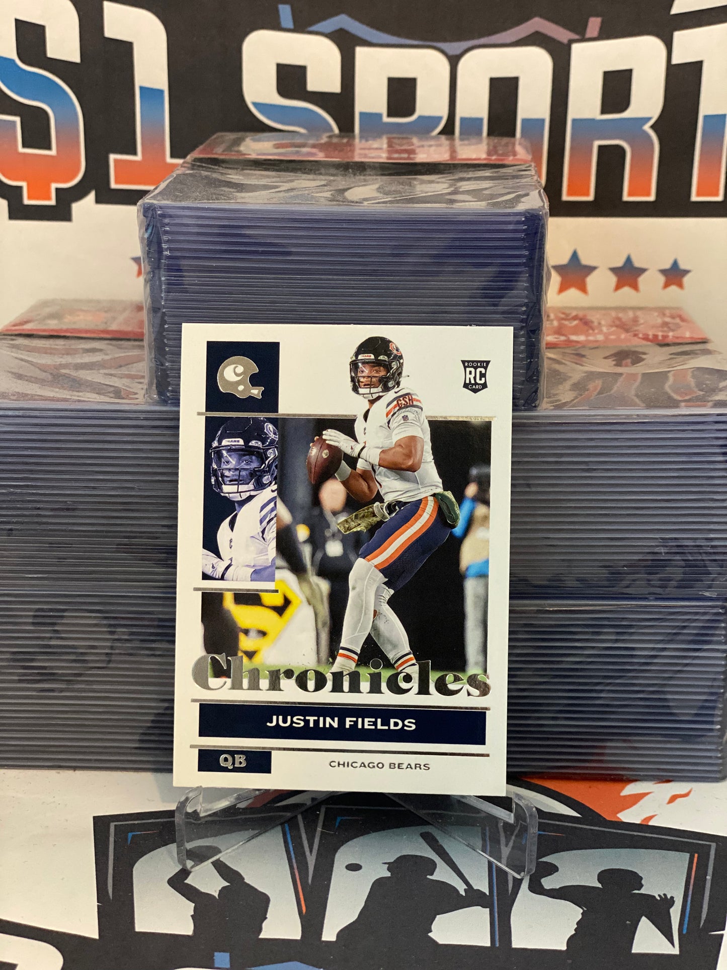 2021 Panini Chronicles Justin Fields Rookie #19