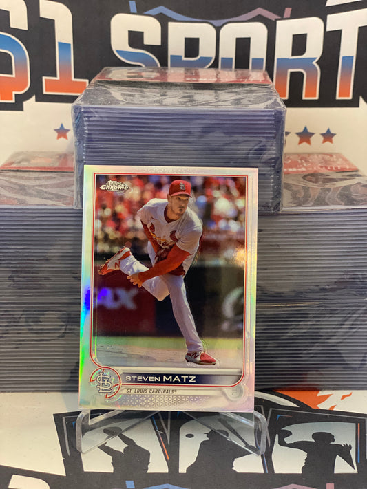 2022 Topps Chrome Update (Refractor 064/299) Steven Matz #USC47