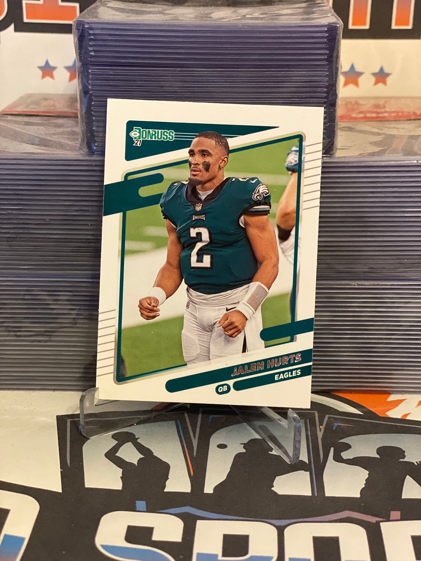 2021 Donruss (Helmetless Variation) Jalen Hurts #108