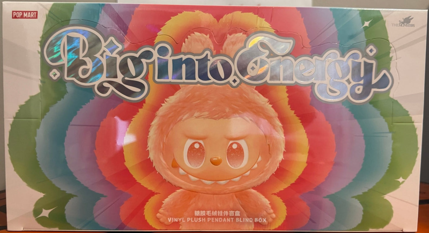 Labubu Sealed Mystery Blind Box - Plush Pendant "Big Into Energy" The Monsters (PopMart Authentic)