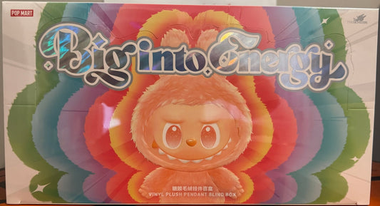 Labubu Sealed Mystery Blind Box - Plush Pendant "Big Into Energy" The Monsters (PopMart Authentic)