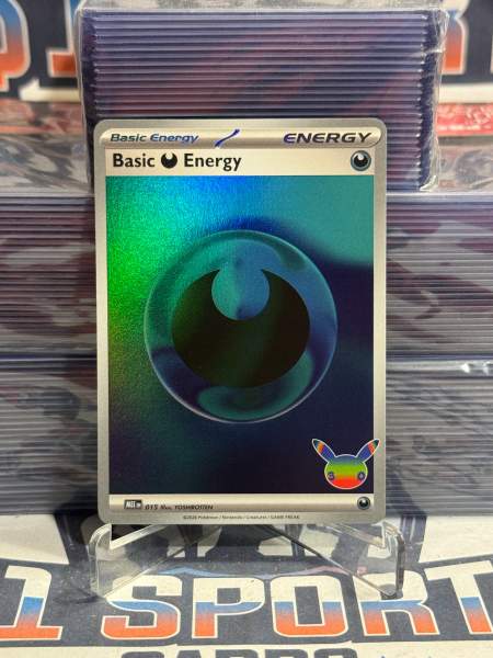 Pokemon TCG: 30th Celebration - Basic Darkness Energy (Holo) #15