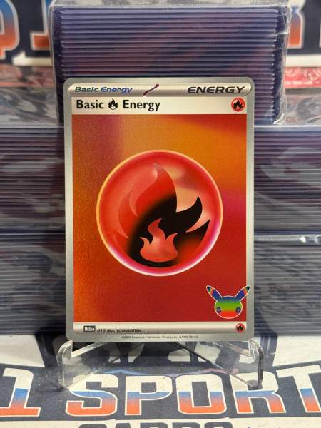 Pokemon TCG: 30th Celebration - Basic Fire Energy (Holo) #10