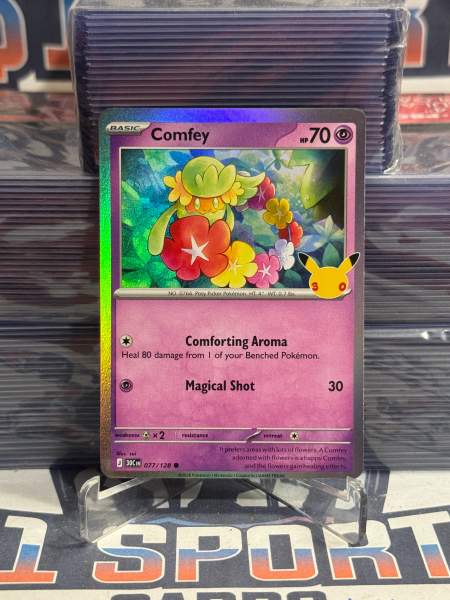 Pokemon TCG: 30th Celebration - Comfey (Holo, Common) #77