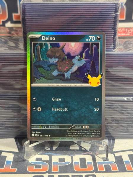 Pokemon TCG: 30th Celebration - Deino (Holo, Common) #97