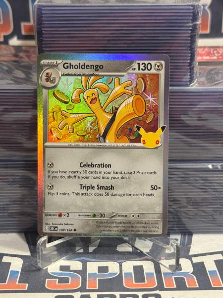 Pokemon TCG: 30th Celebration - Gholdengo (Holo, Common) #108