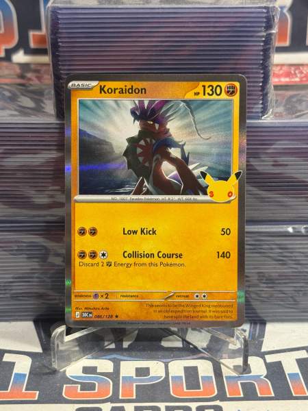 Pokemon TCG: 30th Celebration - Koraidon (Holo, Rare) #86