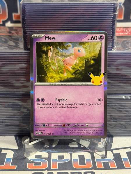 Pokemon TCG: 30th Celebration - Mew (Holo, Rare) #65