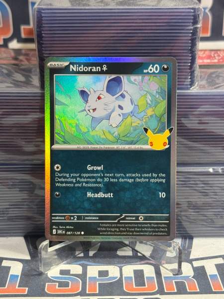 Pokemon TCG: 30th Celebration - Nidoran (Holo, Common) #87