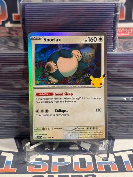 Pokemon TCG: 30th Celebration - Snorlax (Holo, Common) #119