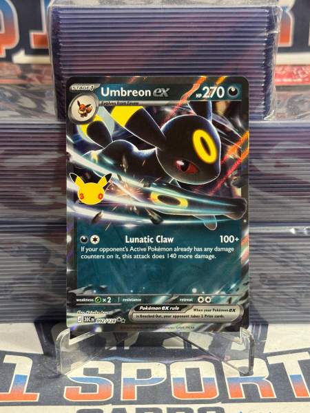 Pokemon TCG: 30th Celebration - Umbreon EX (Double Rare) #92