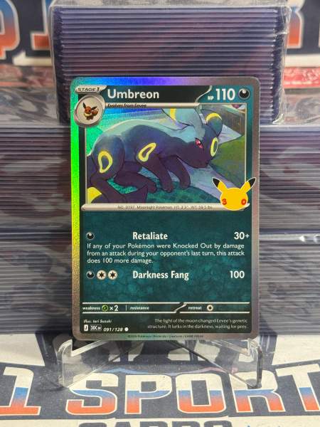 Pokemon TCG: 30th Celebration - Umbreon (Holo, Common) #91