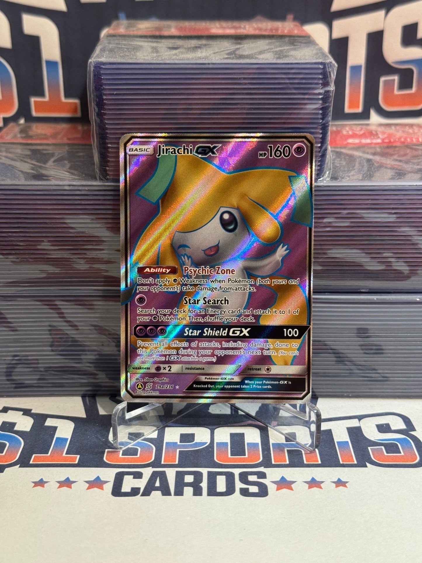 Pokemon TCG: Alternative Art Promos - Jirachi GX (Promo) #79a