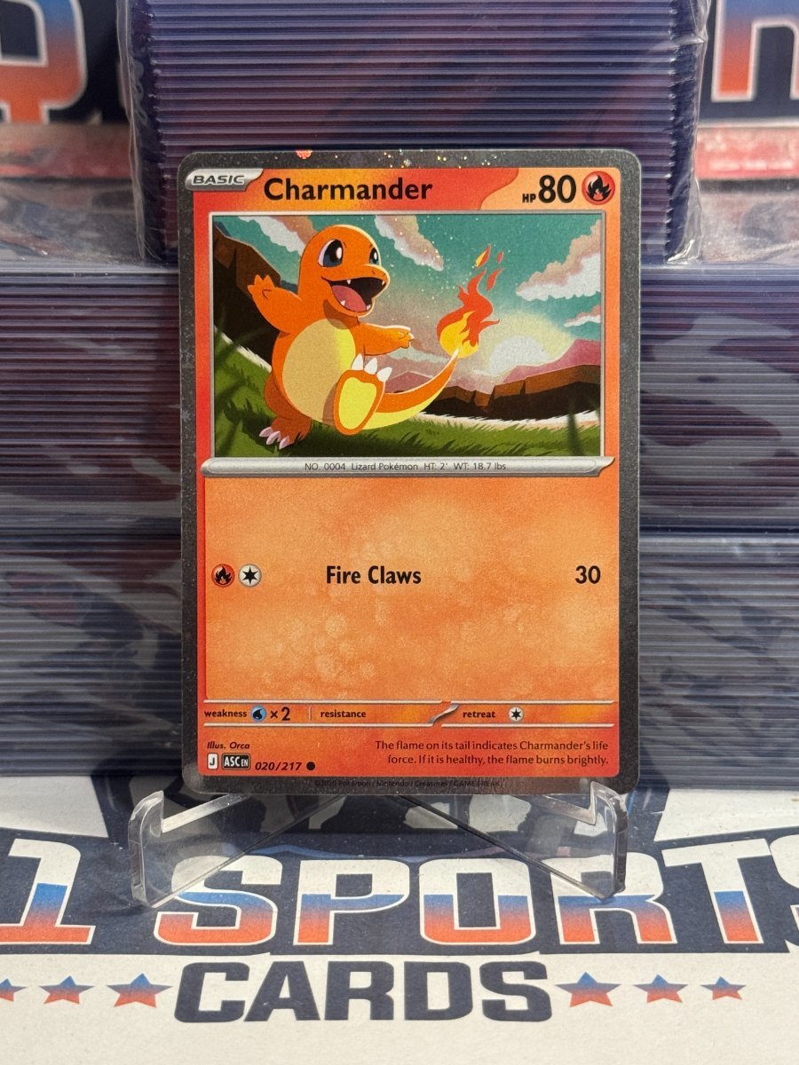 Pokemon TCG: Ascended Heroes - Charmander (Cosmos Holo, Common) 4