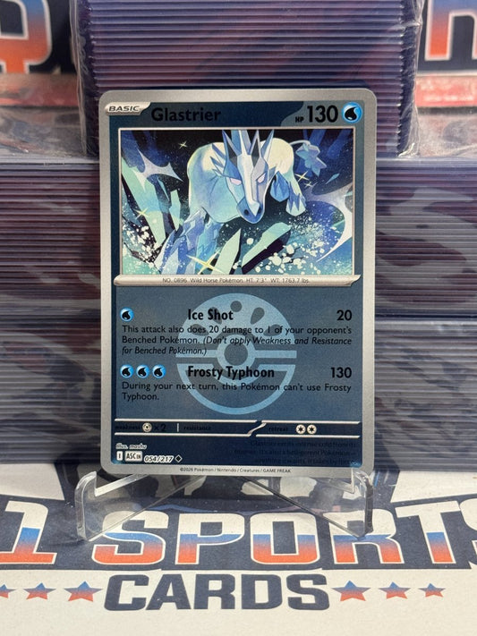 Pokemon TCG: Ascended Heroes - Glastrier (Friend Ball Pattern, Reverse Holo, Uncommon) 54