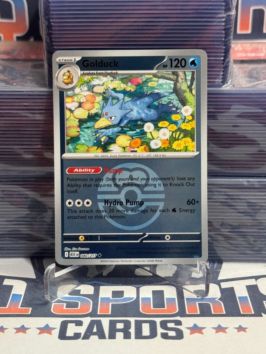 Pokemon TCG: Ascended Heroes - Golduck (Love Ball Pattern, Reverse Holo, Uncommon) 40