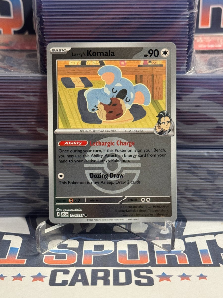 Pokemon TCG: Ascended Heroes - Larry's Komala (Poke Ball, Common) 175