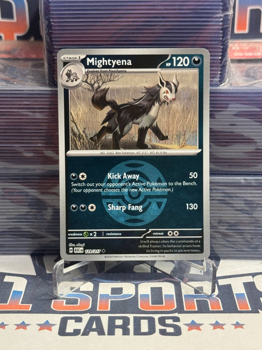 Pokemon TCG: Ascended Heroes - Mightyena (Dusk Ball Pattern, Reverse Holo, Uncommon) #129