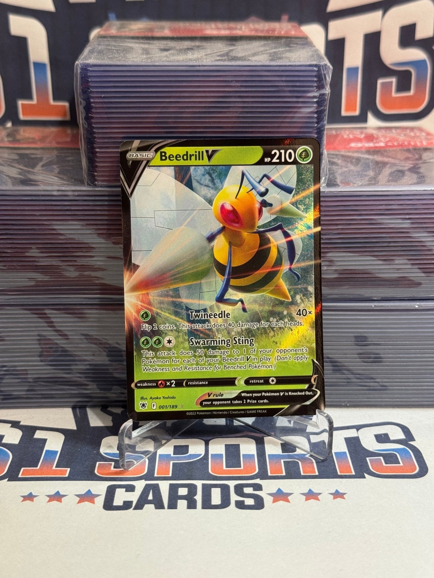 Pokemon TCG: Astral Radiance - Beedrill V (Ultra Rare) #1