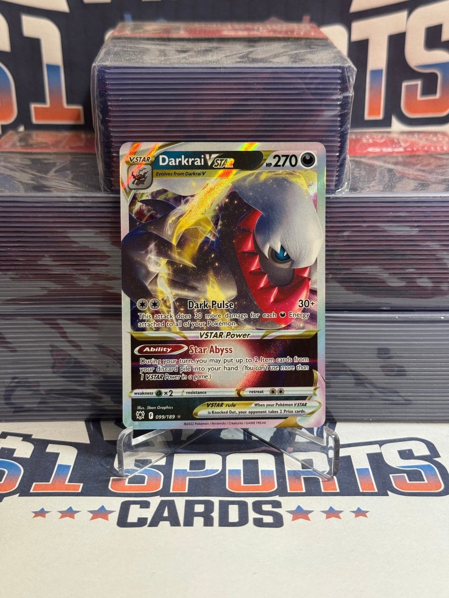 Pokemon TCG: Astral Radiance - Darkrai VSTAR (Ultra Rare) #99