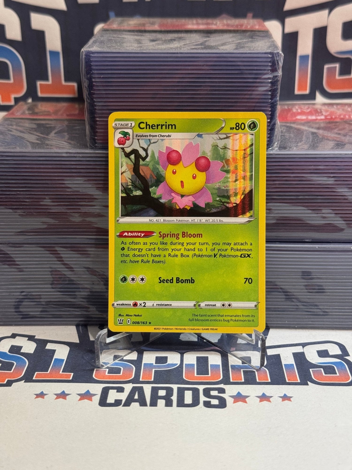 Pokemon TCG: Battle Styles - Cherrim (Holo, Rare) #8