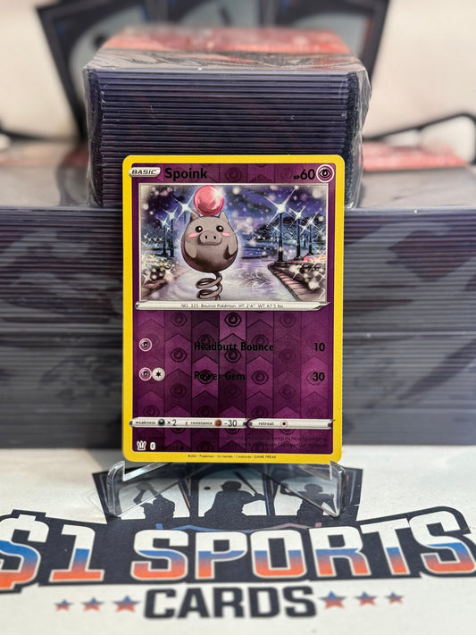 Pokemon TCG: Battle Styles - Spoink (Holo, Common) #55