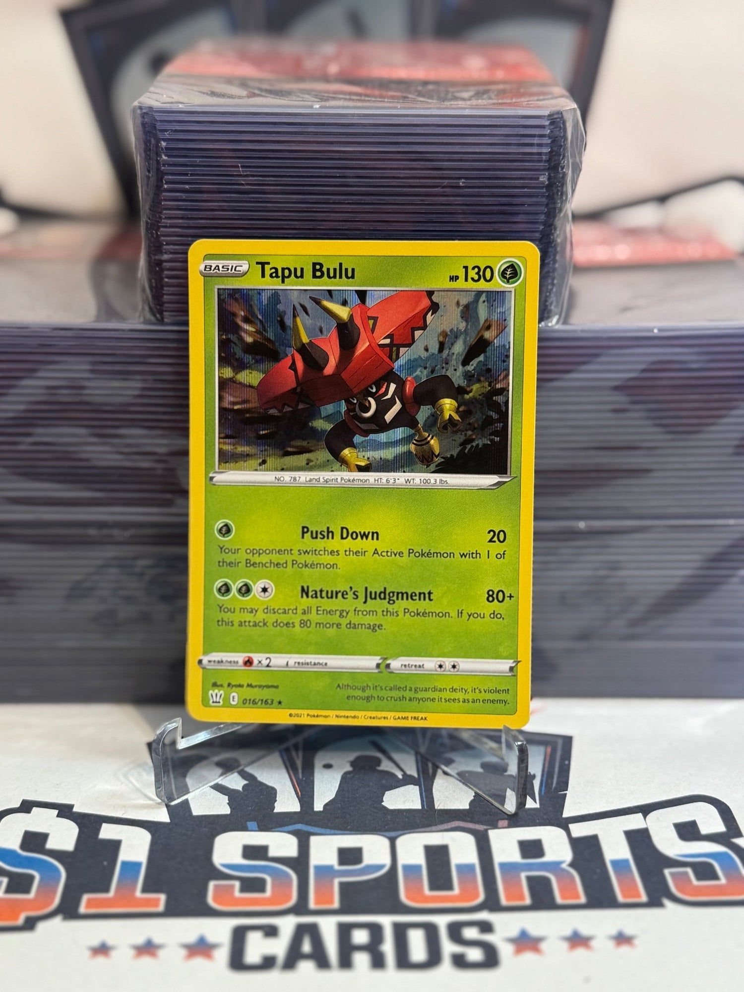 Pokemon TCG: Battle Styles - Tapu Bulu (Holo, Rare) #16