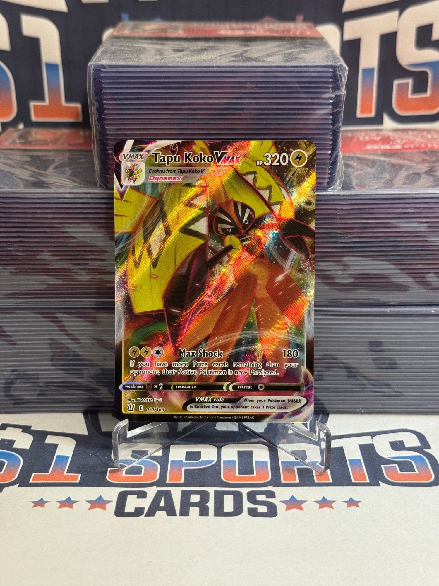 Pokemon TCG: Battle Styles - Tapu Koko VMAX (Ultra Rare) #51