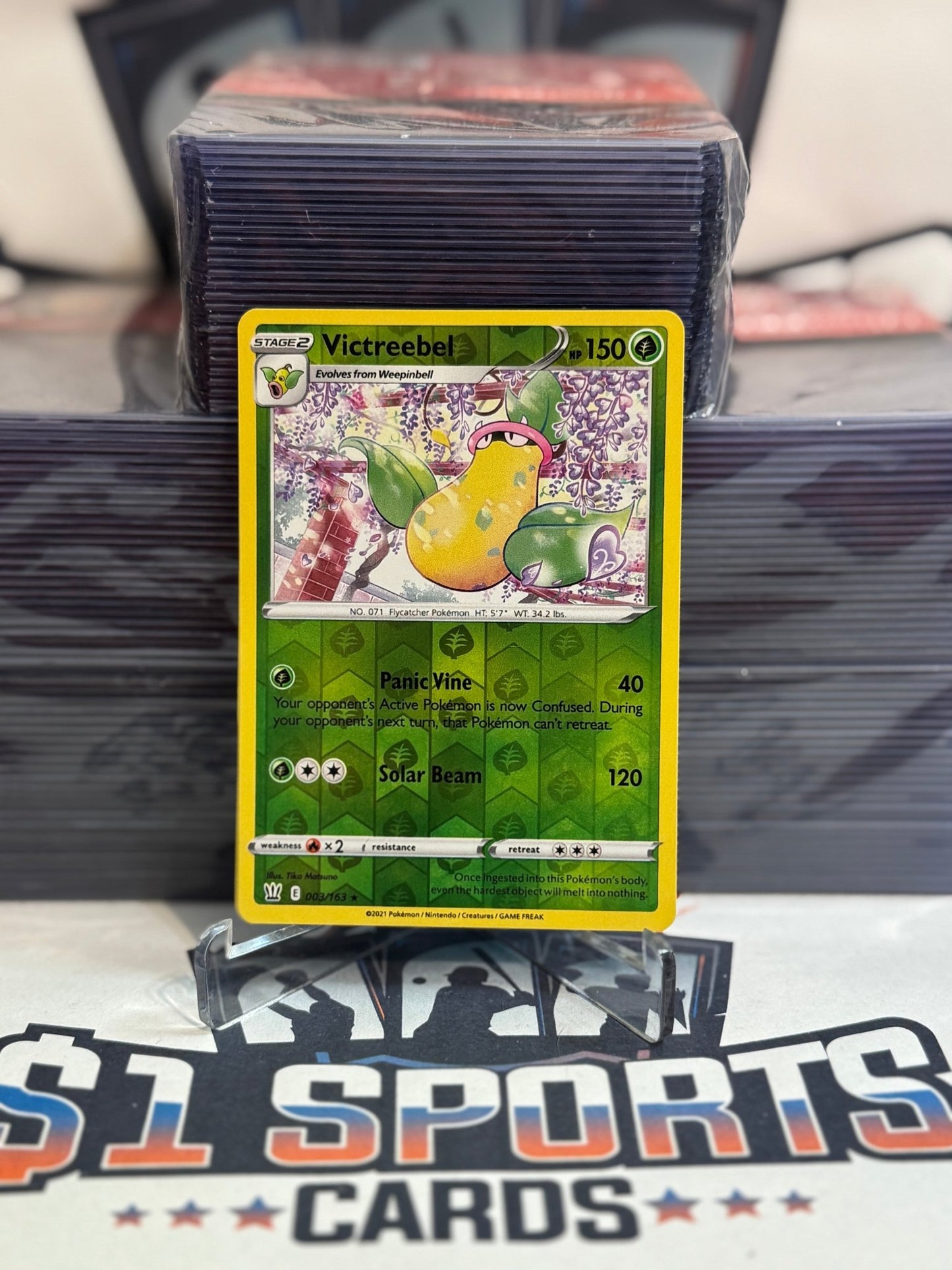 Pokemon TCG: Battle Styles - Victreebel (Reverse Holo, Rare) #3