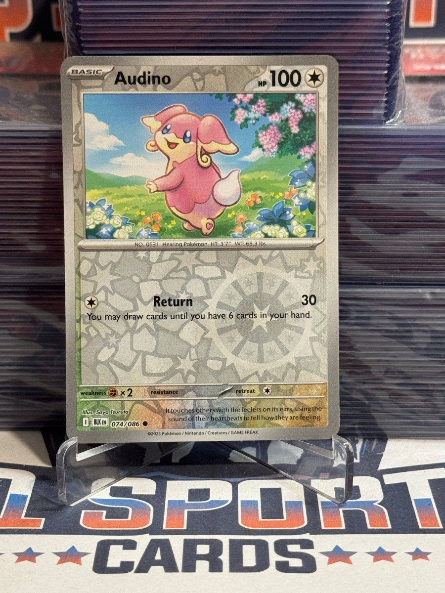 Pokemon TCG: Black & White - Audino (Reverse Holo, Common) 74