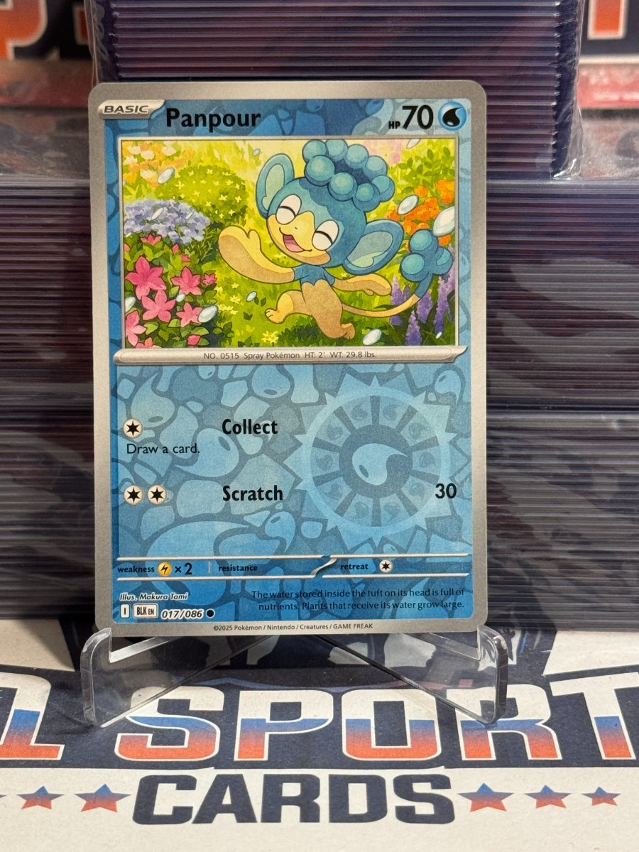 Pokemon TCG: Black & White - Panpour (Reverse Holo, Common) 17