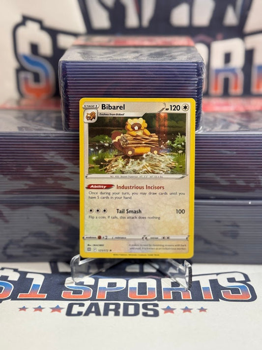 Pokemon TCG: Brilliant Stars - Bibarel (Reverse Holo, Rare) #121