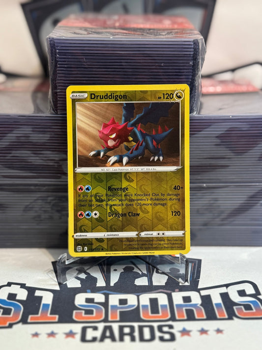 Pokemon TCG: Brilliant Stars - Druddigon (Reverse Holo, Rare) #113