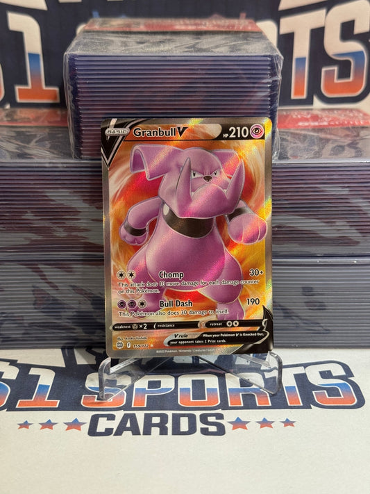 Pokemon TCG: Brilliant Stars - Granbull V (Full Art, Ultra Rare) #159