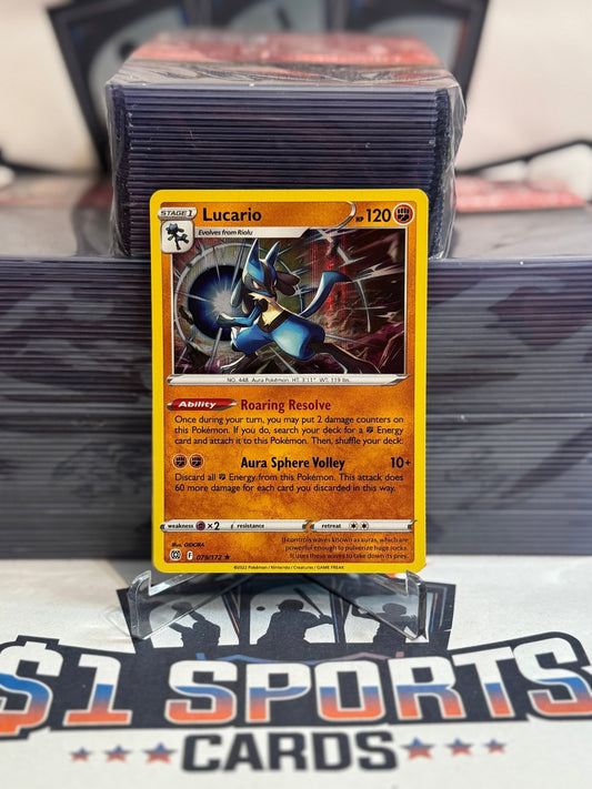 Pokemon TCG: Brilliant Stars - Lucario (Holo, Rare) #79