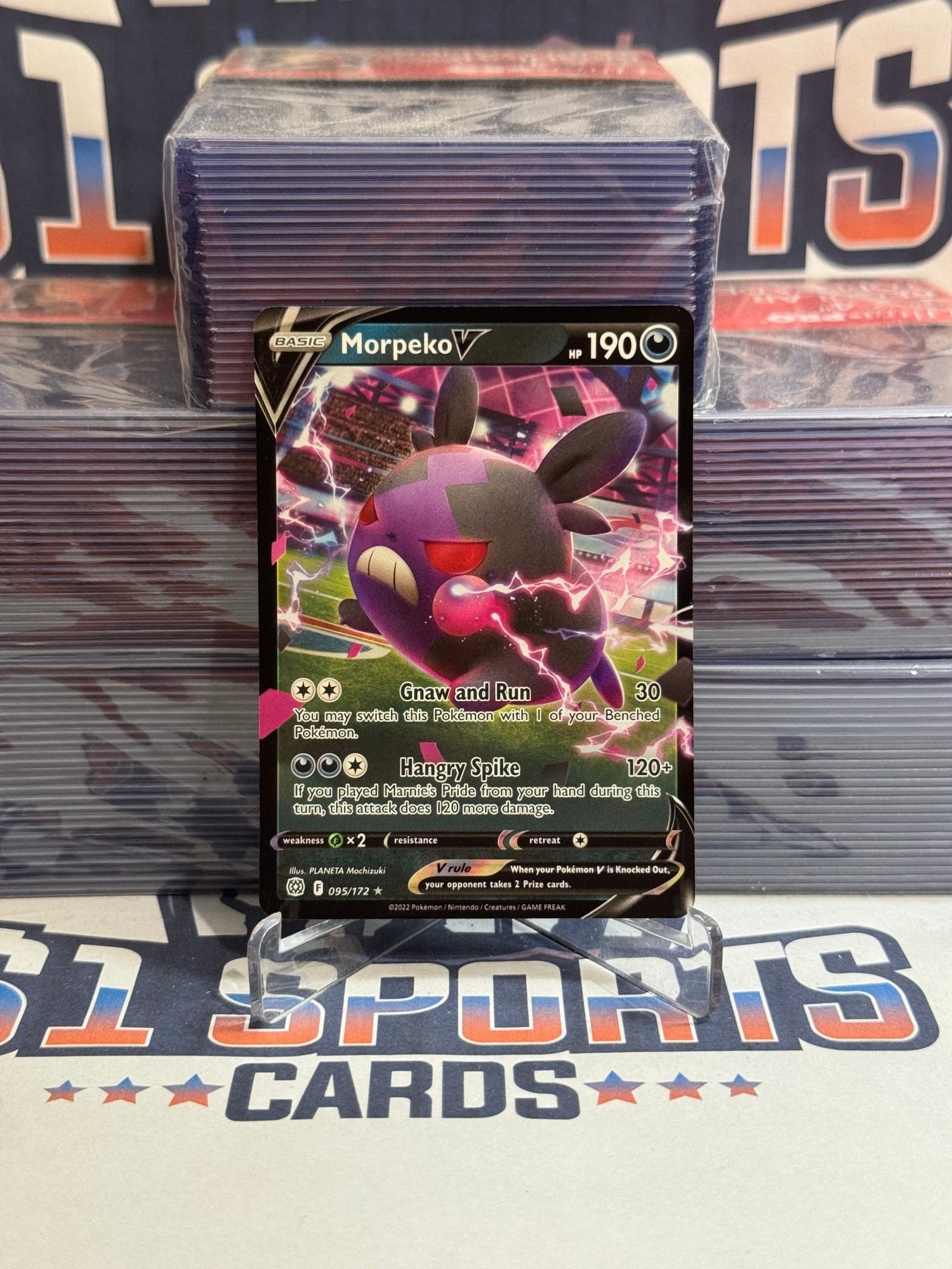 Pokemon TCG: Brilliant Stars - Morpeko V (Ultra Rare) #95