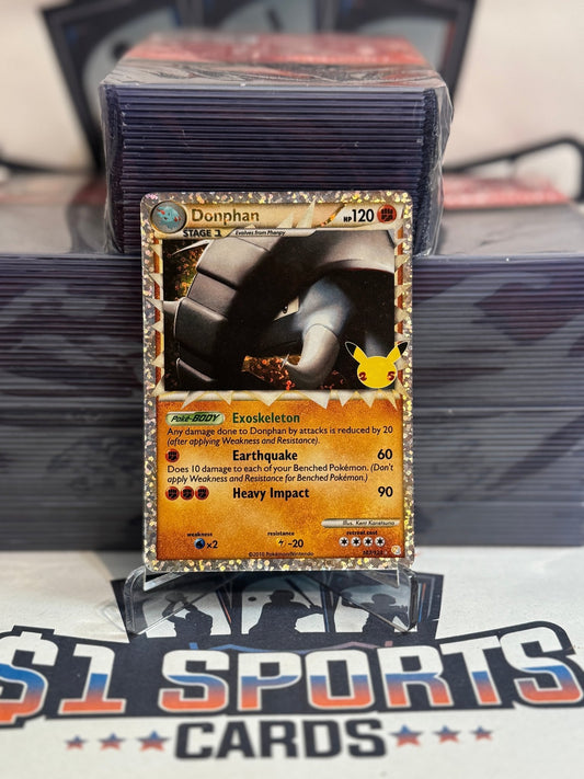 Pokemon TCG: Celebrations (Classic Collection) - Donphan (Reverse Holo, Rare) #107