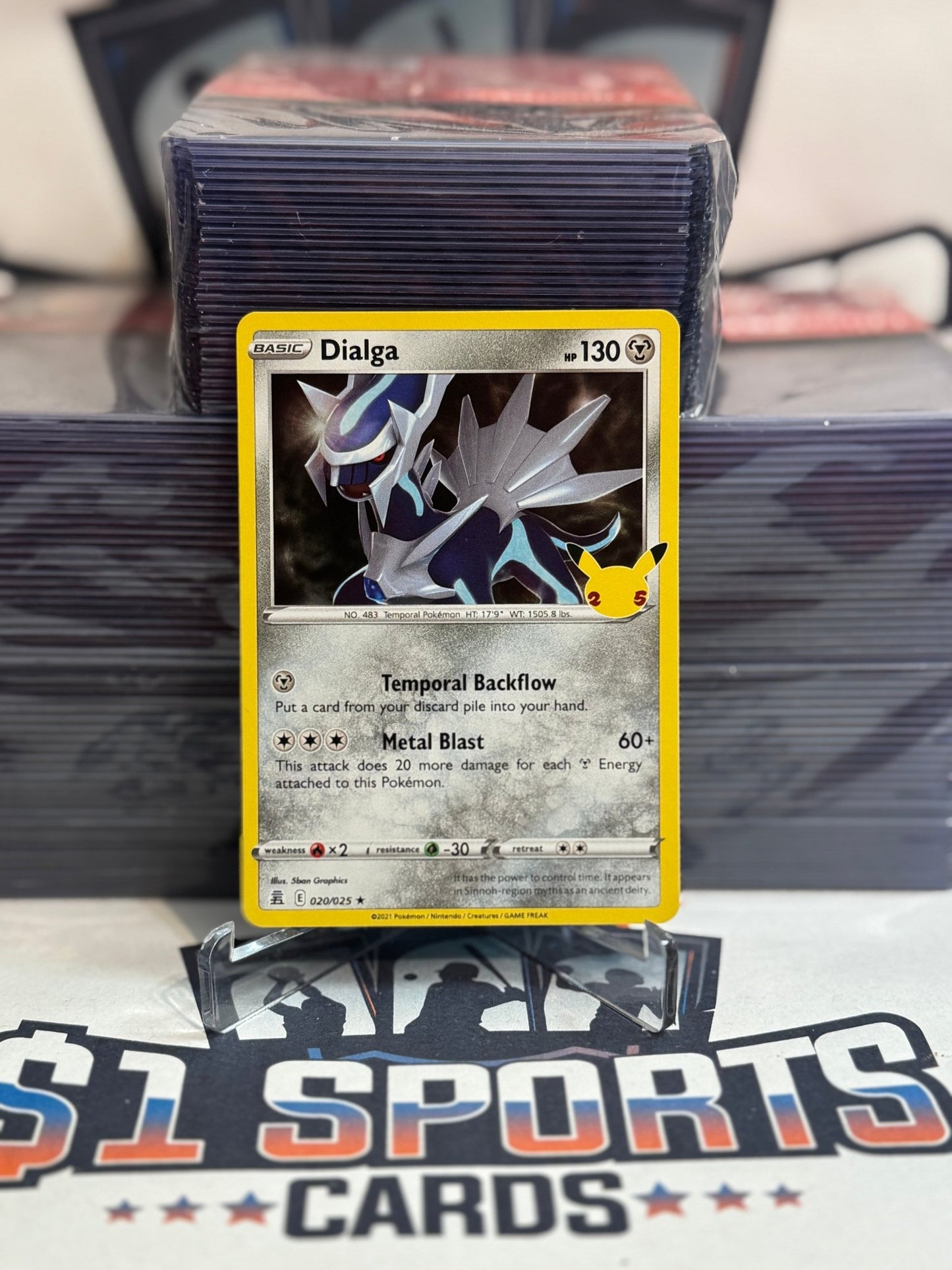 Pokemon TCG: Celebrations - Dialga (Holo, Rare) #20