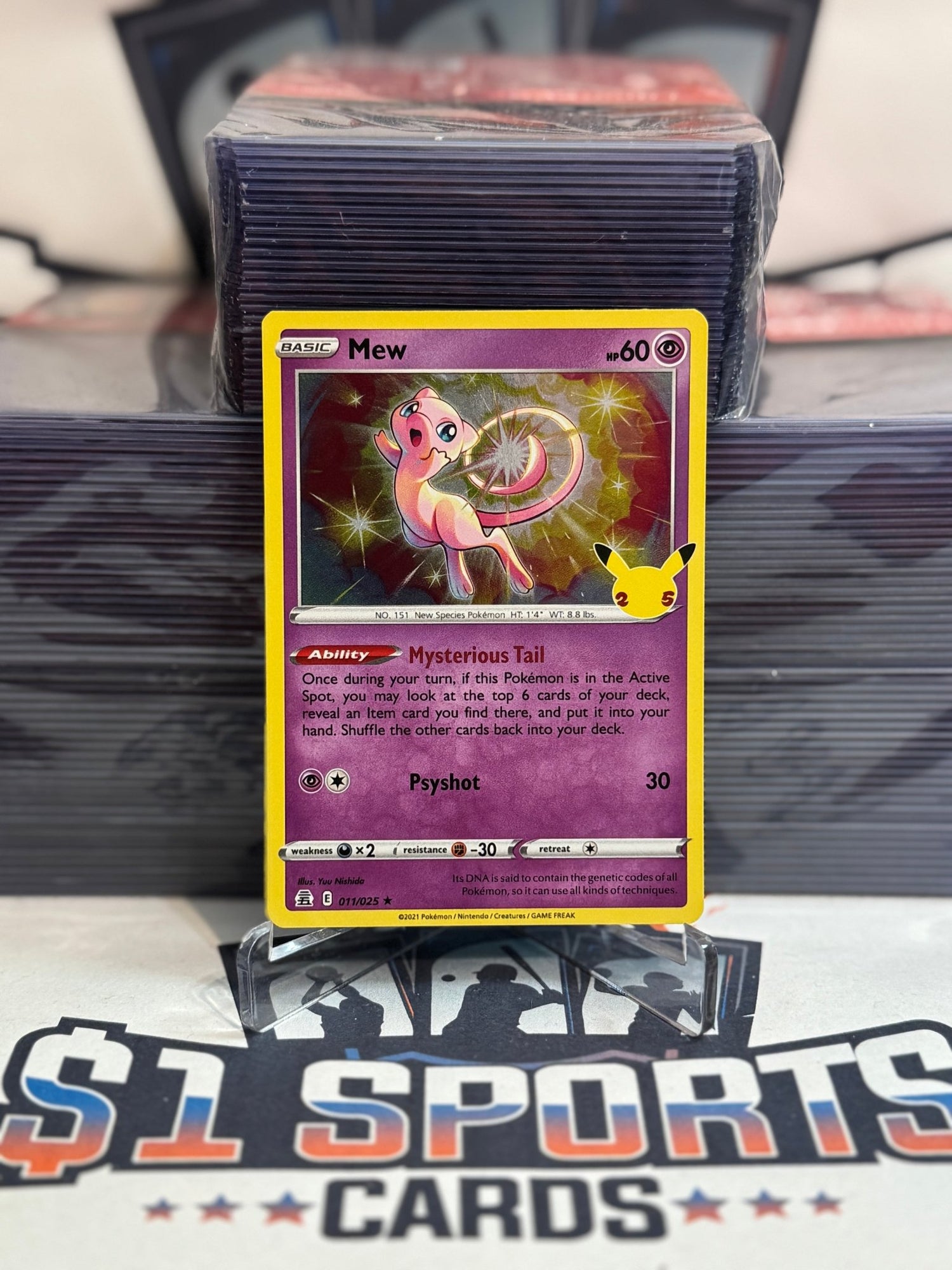 Pokemon TCG: Celebrations - Mew (Holo, Rare) #11