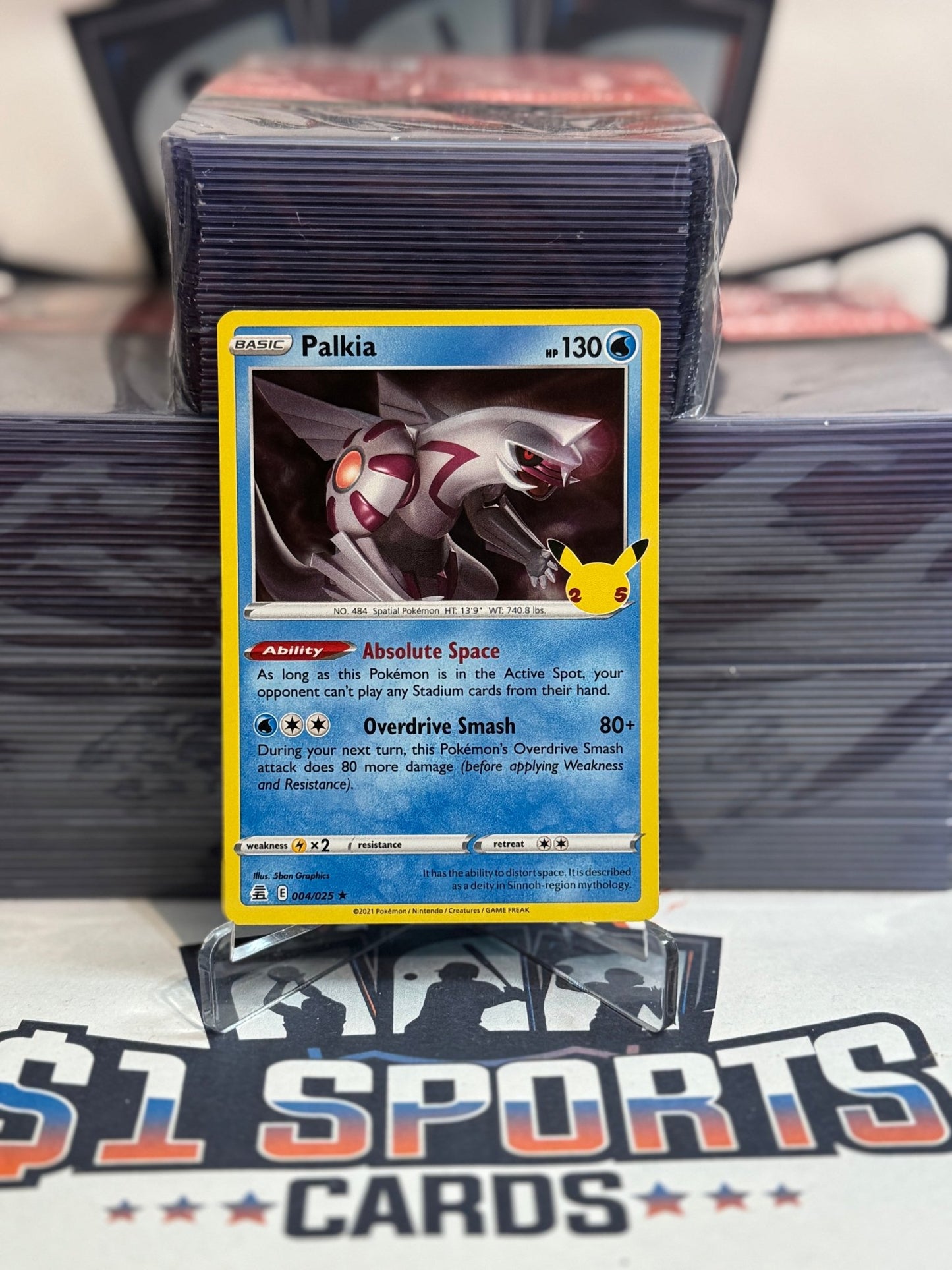 Pokemon TCG: Celebrations - Palkia (Holo, Rare) #4