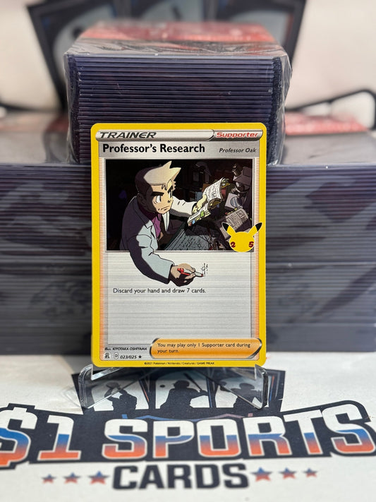 Pokemon TCG: Celebrations - Professor's Research (Holo, Rare) #23