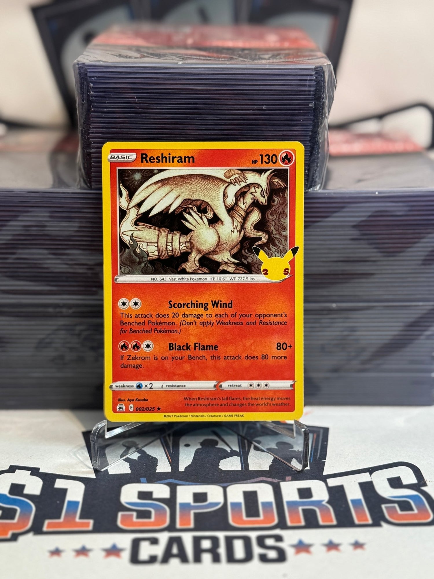 Pokemon TCG: Celebrations - Reshiram (Holo, Rare) #2