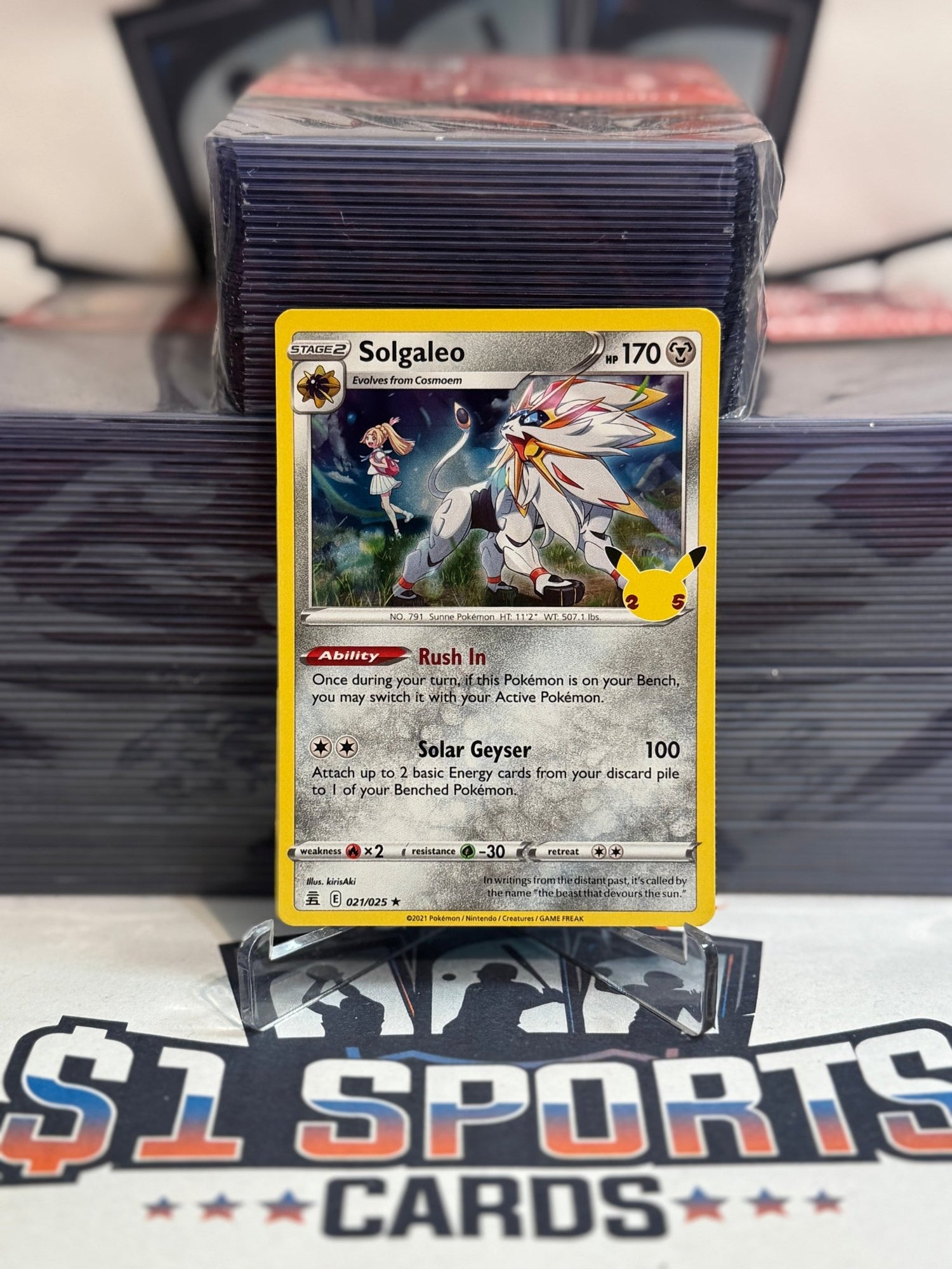 pokemon cards solgaleo Pokemon TCG: Celebrations